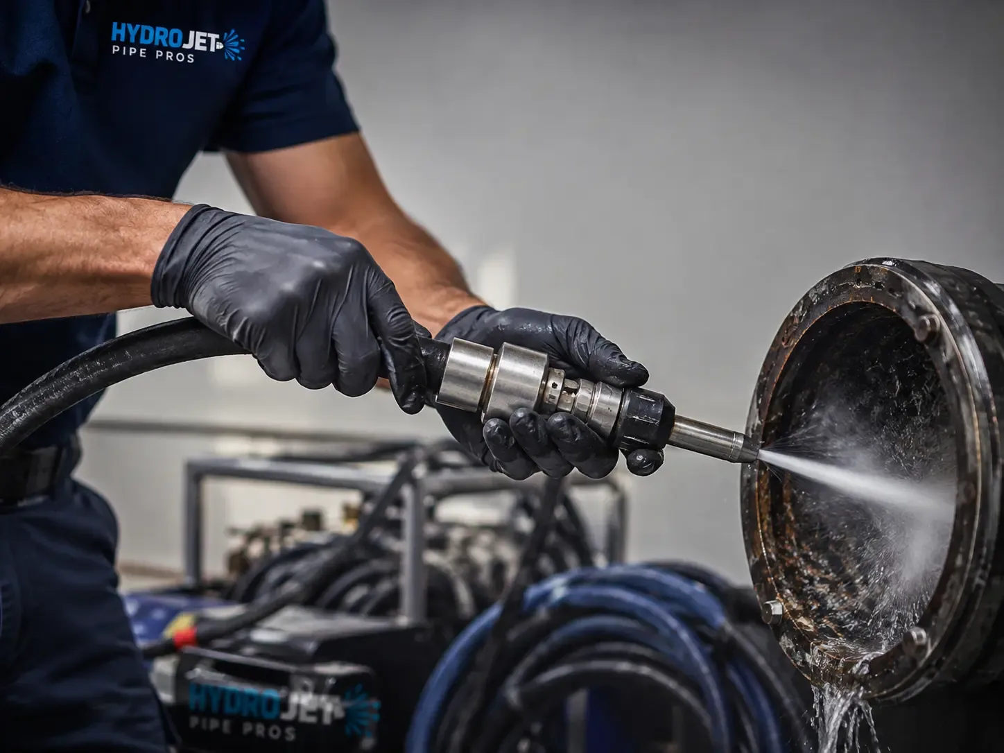 Hydro Jet Pipe Descaling in Milpitas, CA